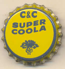 Soda pop bottle caps Lot of 25 C and C SUPER COOLA with palmetto tax symbol cork 